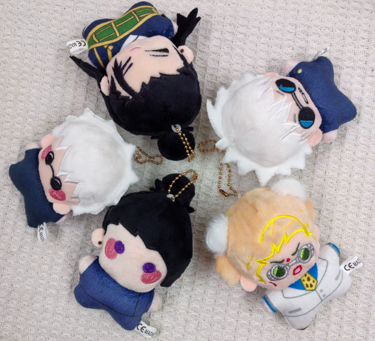 Peluches JuJutsu Gojo, Geto, Nanami