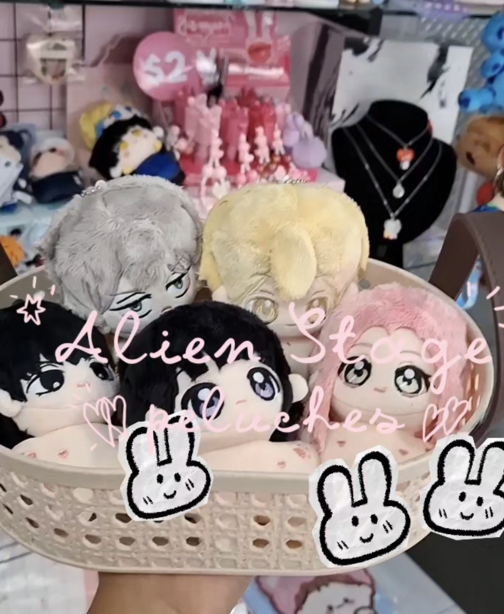 Peluches babys Dz de Alien Stage