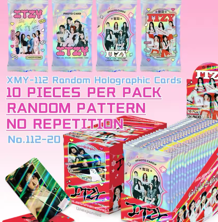 Cartas Holográficas Aleatorias ITZY