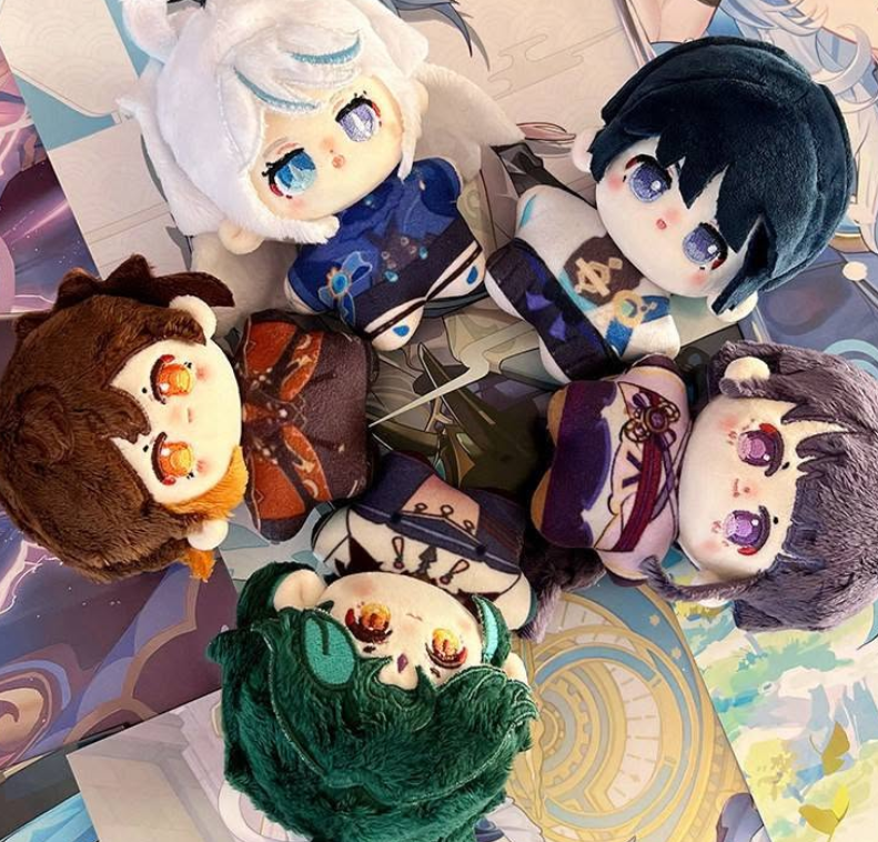Peluches Genshin Impact 10 cm