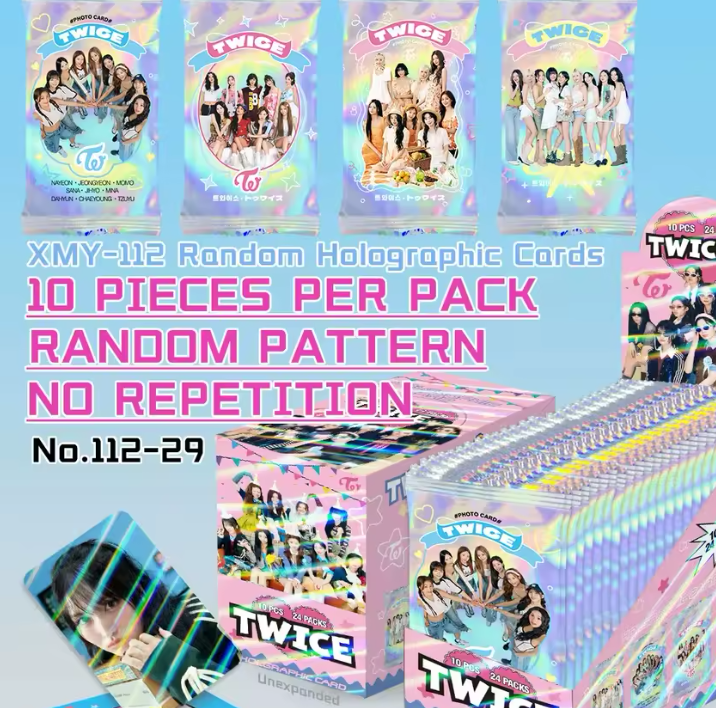 Cartas Holográficas TWICE