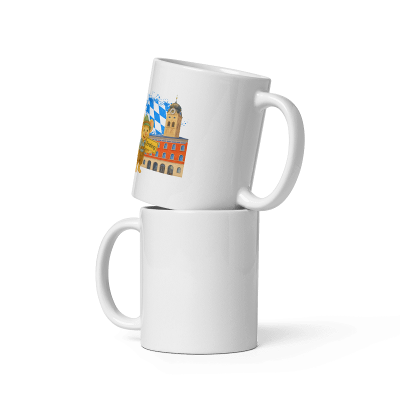 Tasse Eddi Erding - Eddi vor Schrannenhalle