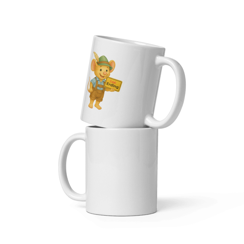 Tasse Eddi Erding - Eddi & Ortsschild
