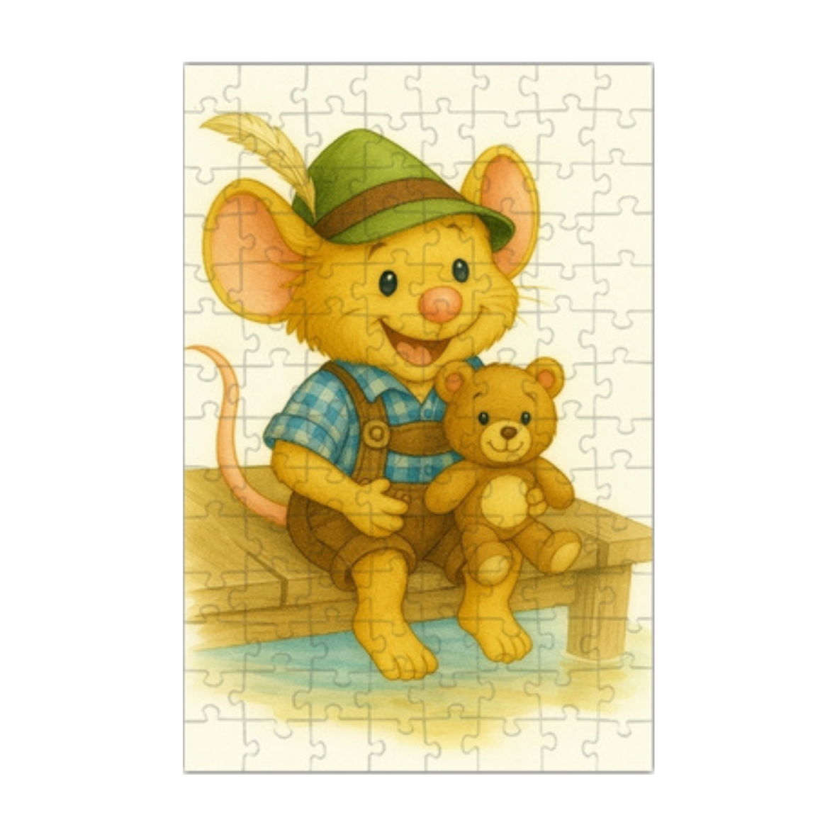 Puzzle Eddi Erding - Eddi & Teddy