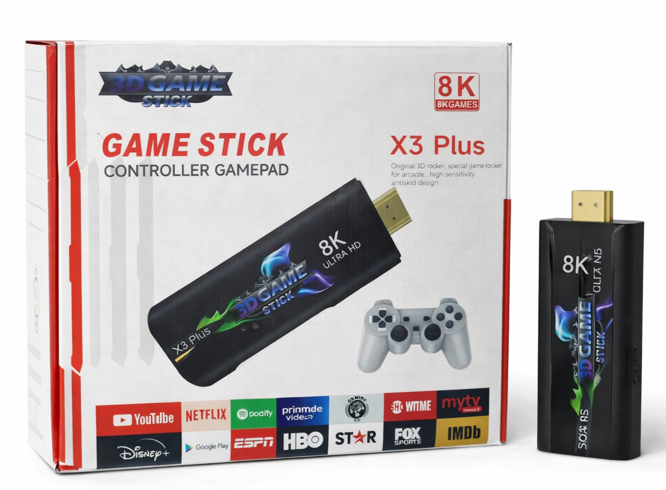 Game Stick X3 Plus 8K
