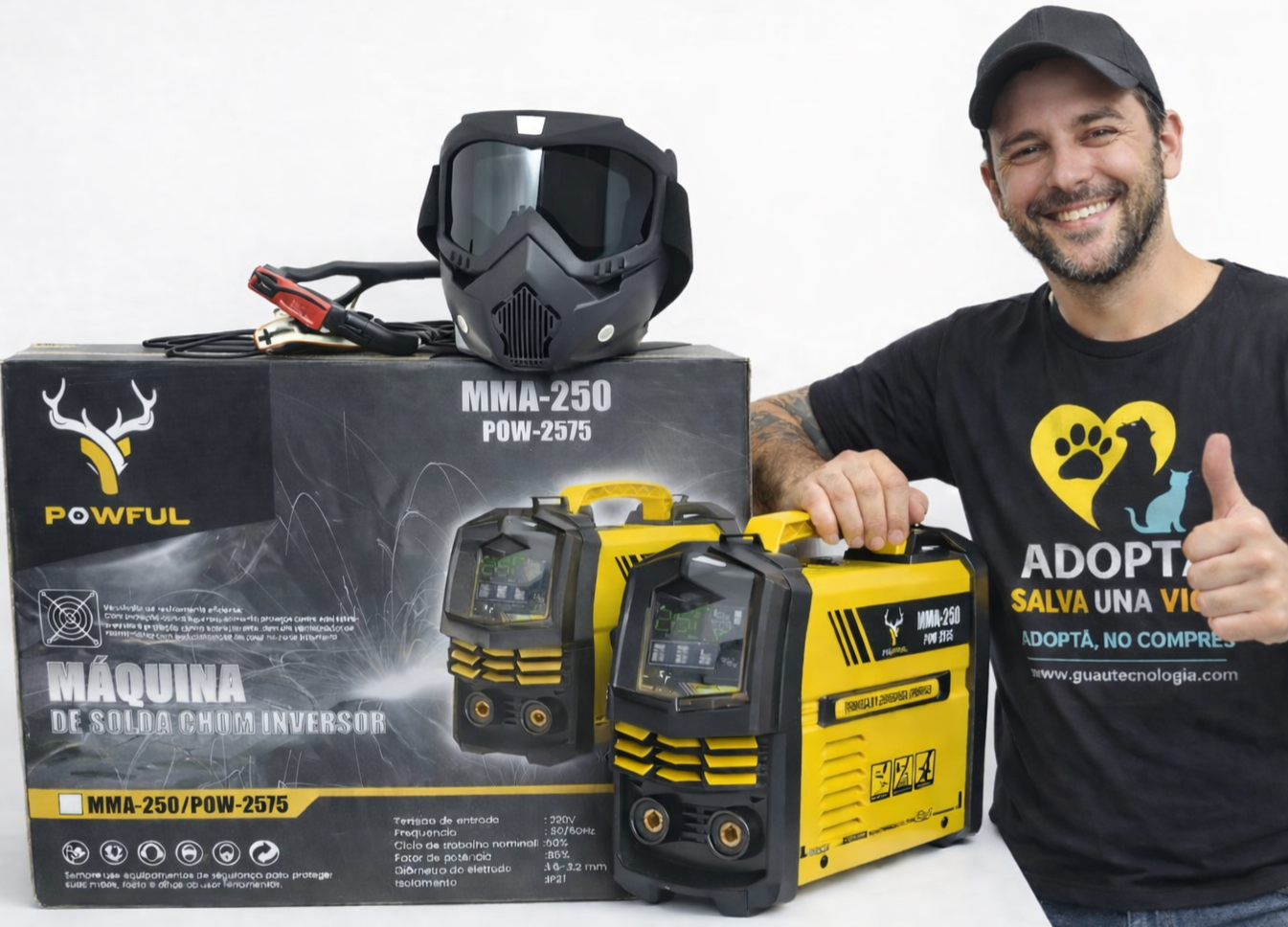 Maquina de Soldar Inversora MMA-250