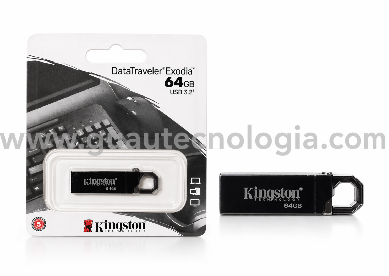 Pendrive Kingston Exodia 64GB