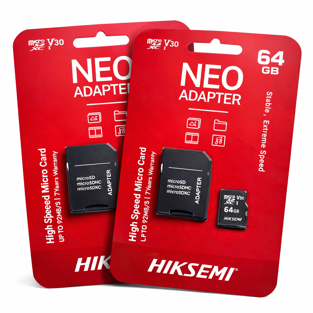 Tarjeta MicroSD 64GB con Adaptador