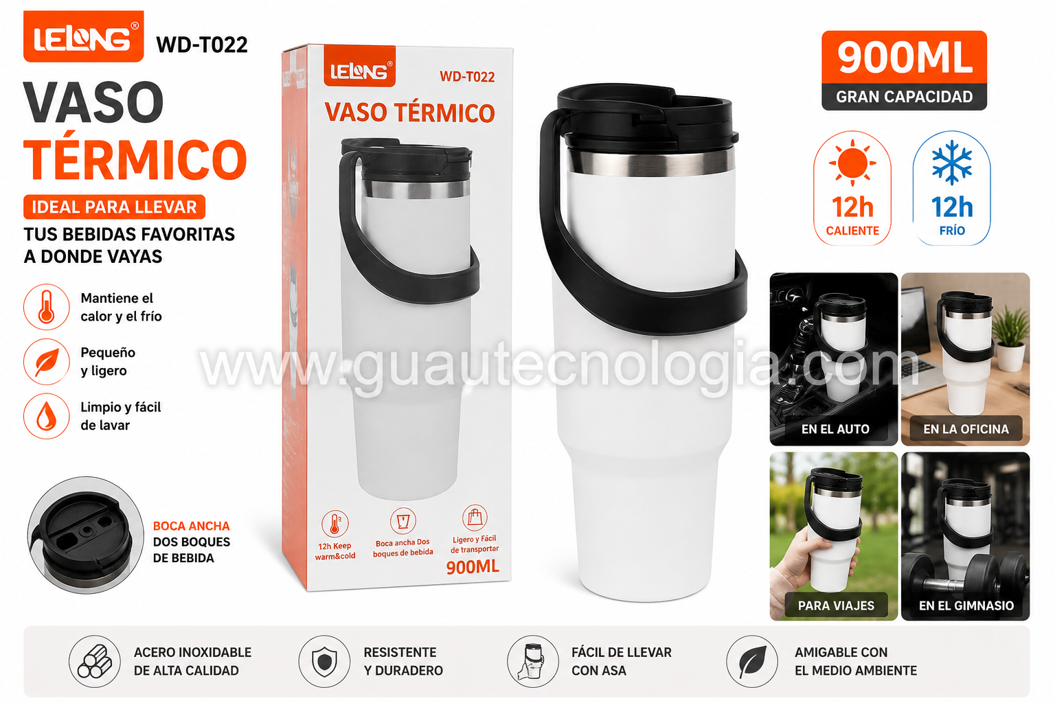 Vaso Térmico 900ml