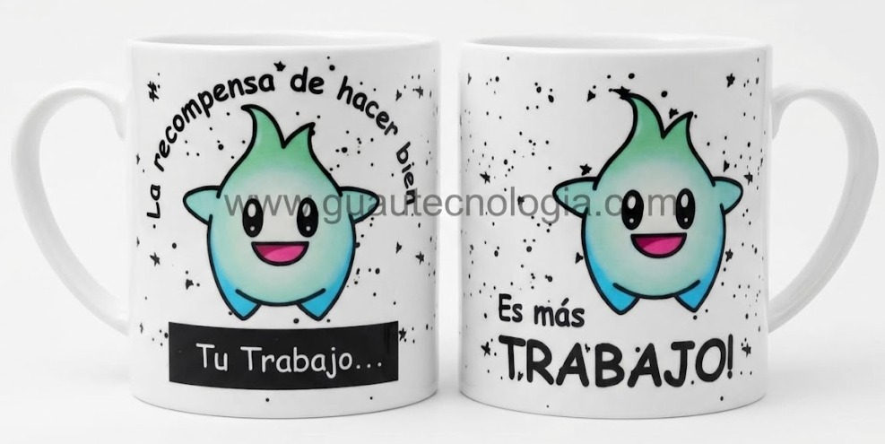 Taza "La recompensa de hacer bien tu trabajo… es más TRABAJO!"