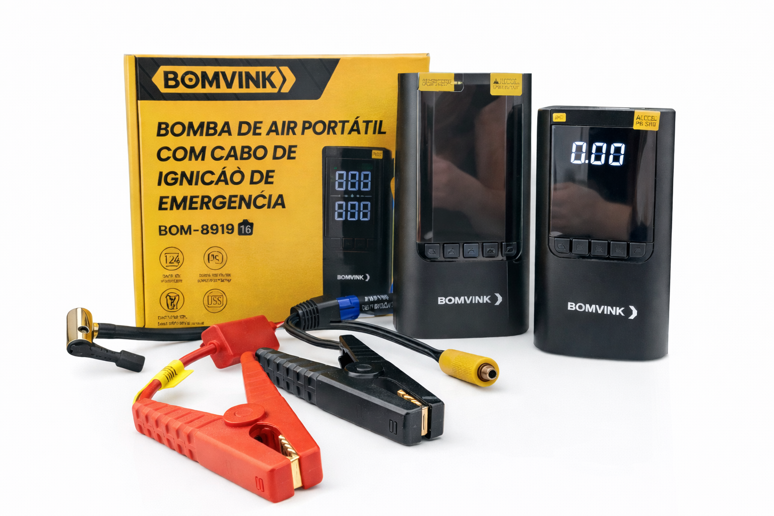 Inflador Arrancador Bomvink