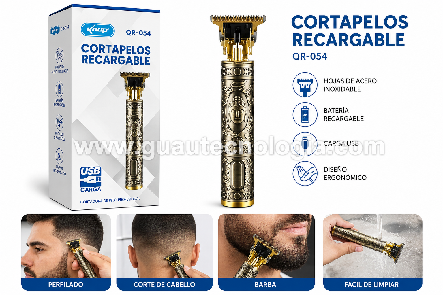 Cortapelos Recargable