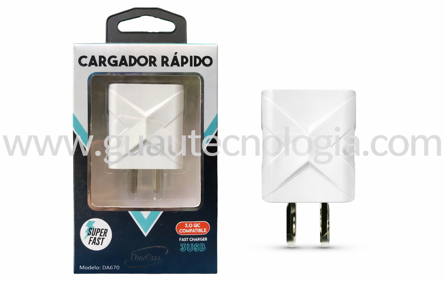 Cargador Rápido USB