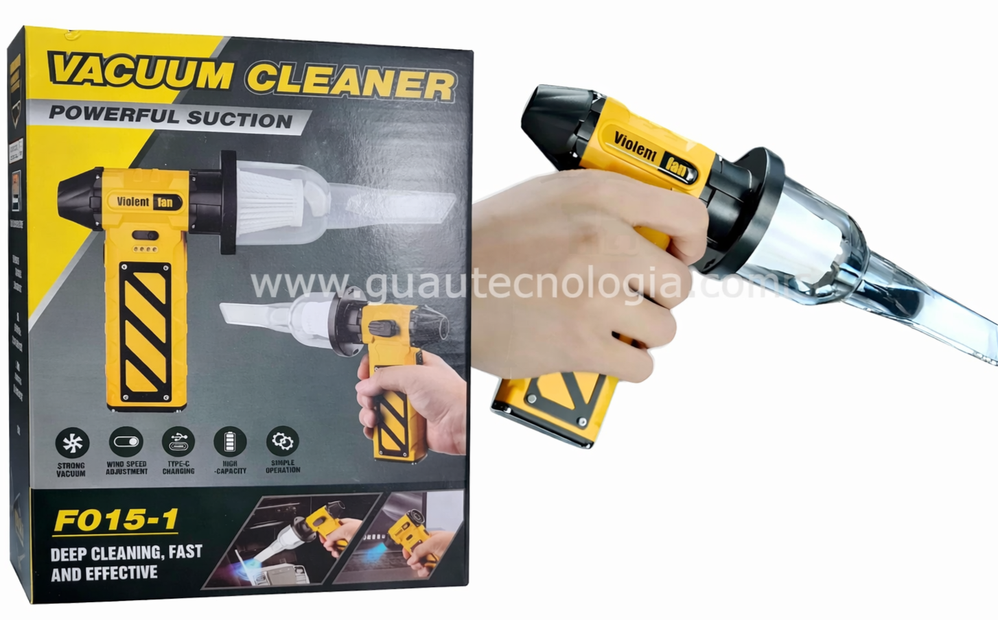 Aspiradora de Mano Violent Tiger