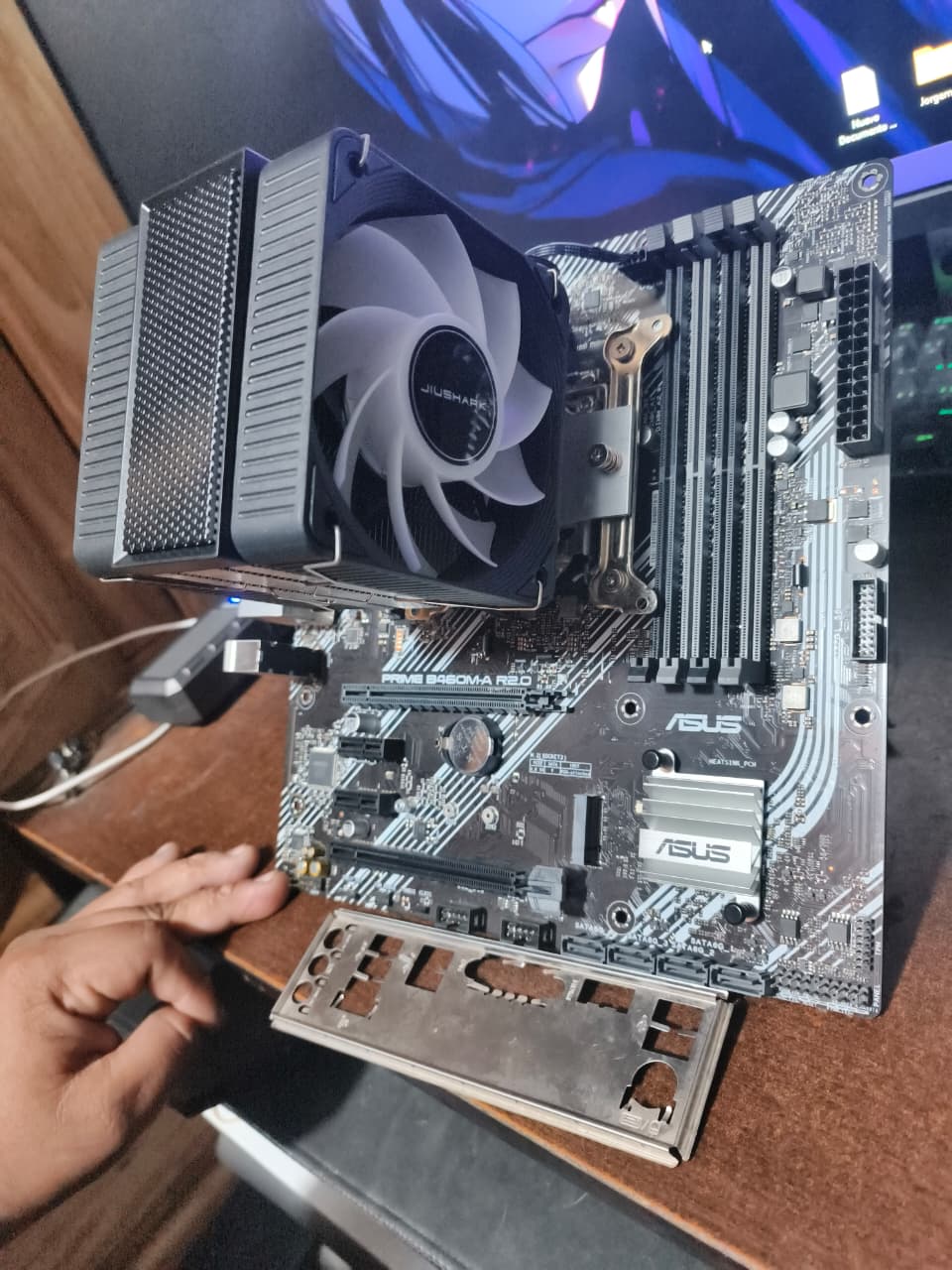 Combo Placa Madre + Intel Core i5 10400f + Cooler Nuevo
