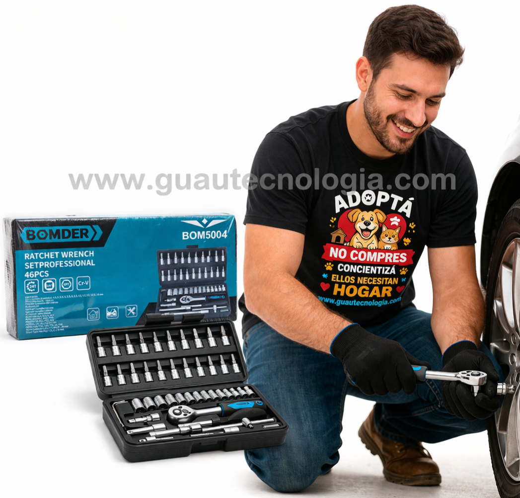 Juego de Herramientas 46 Piezas