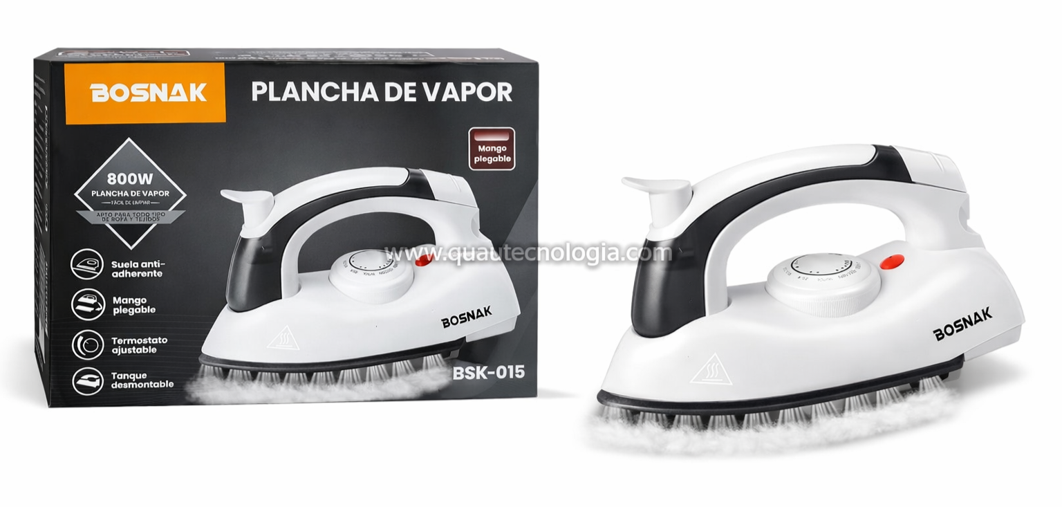 Plancha de Vapor Viajero BOSNAK