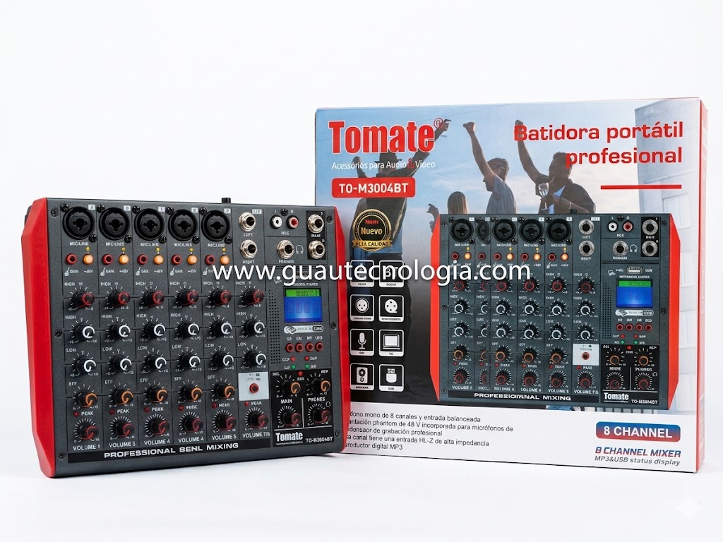 Mezclador de Audio Marca Tomate