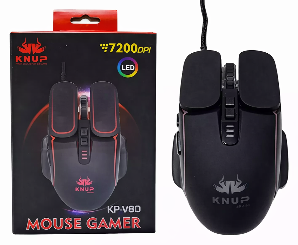 Mouse Gamer Knup KP-V80