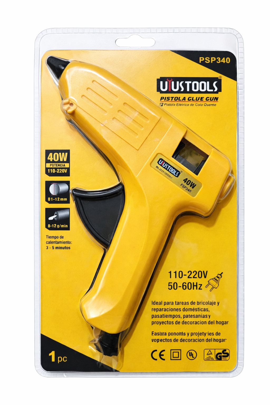 Pistola de silicona 40W