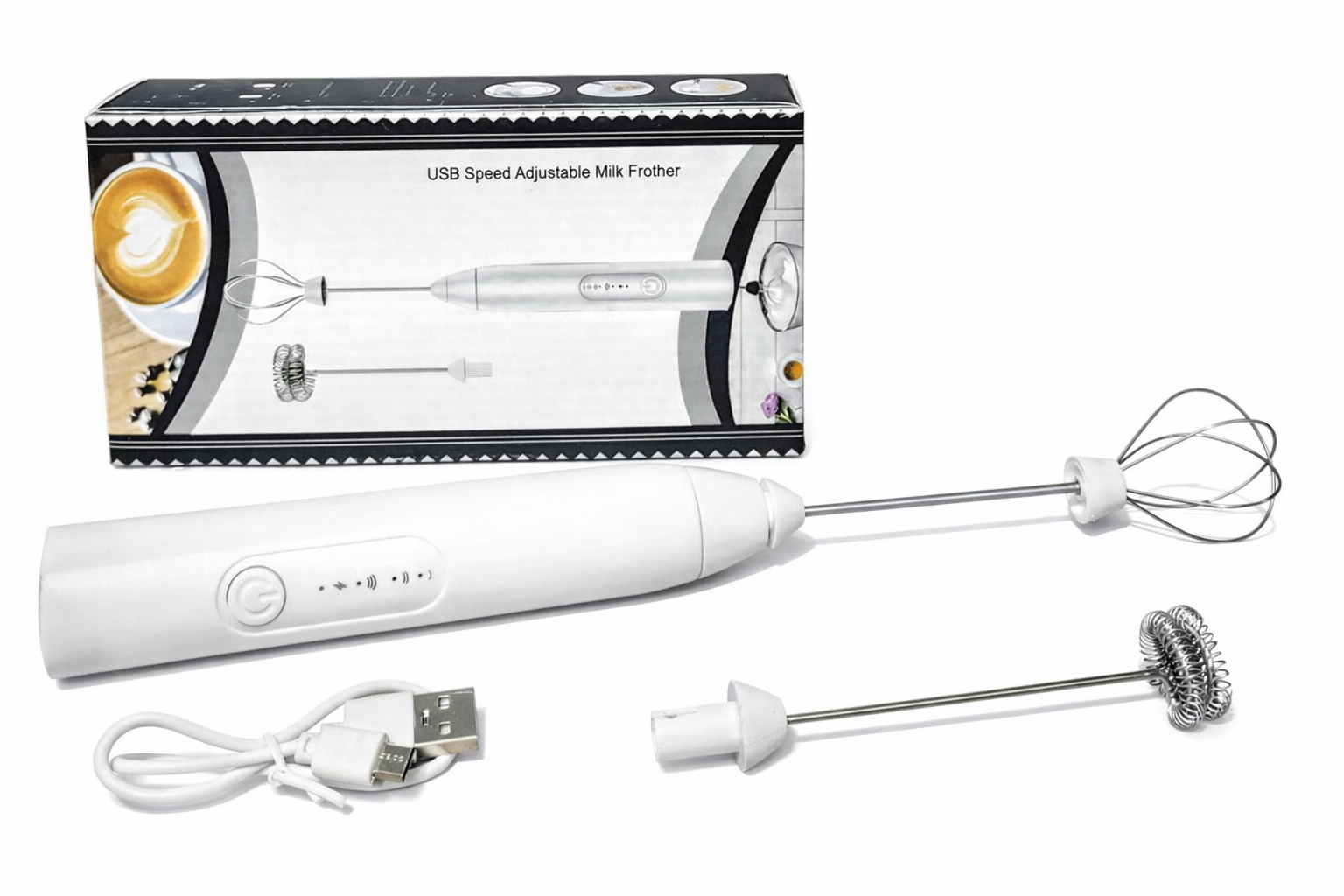 Batidor Espumador de Leche USB