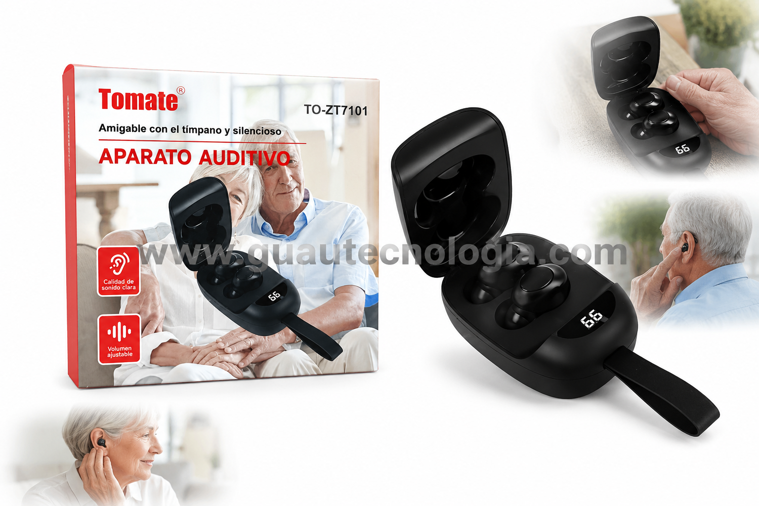 Aparato Auditivo Recargable