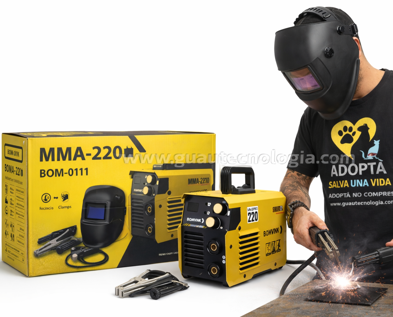 Maquina de Soldar Inversora MMA-220