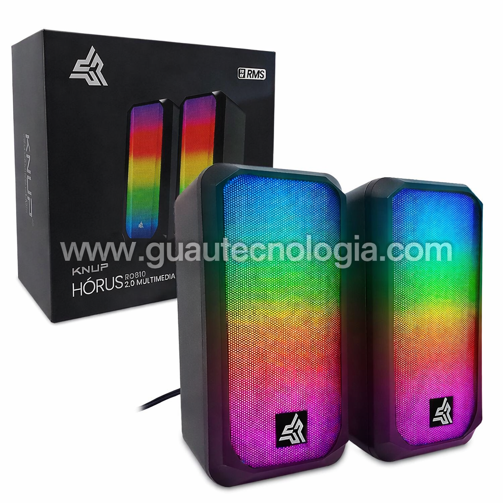 Parlantes Gamers RGB Hórus