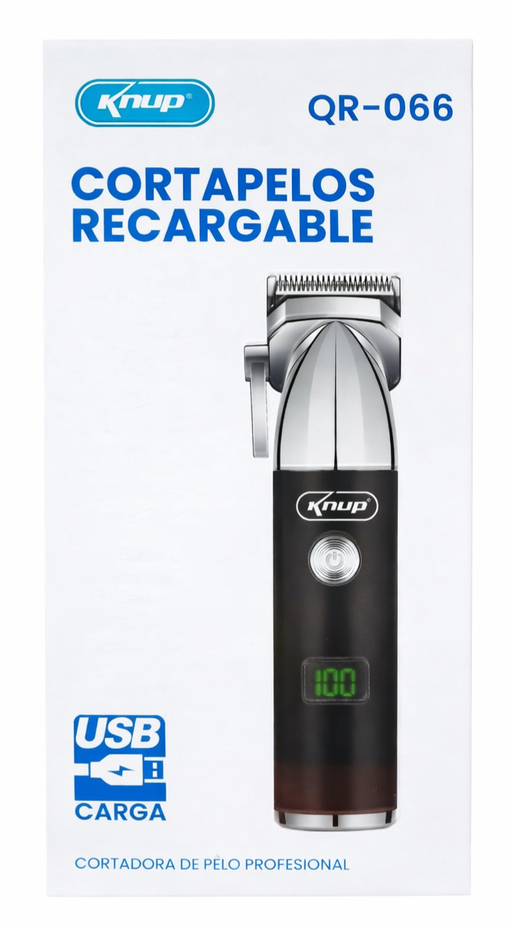 Cortapelos Recargable Knup QR-066