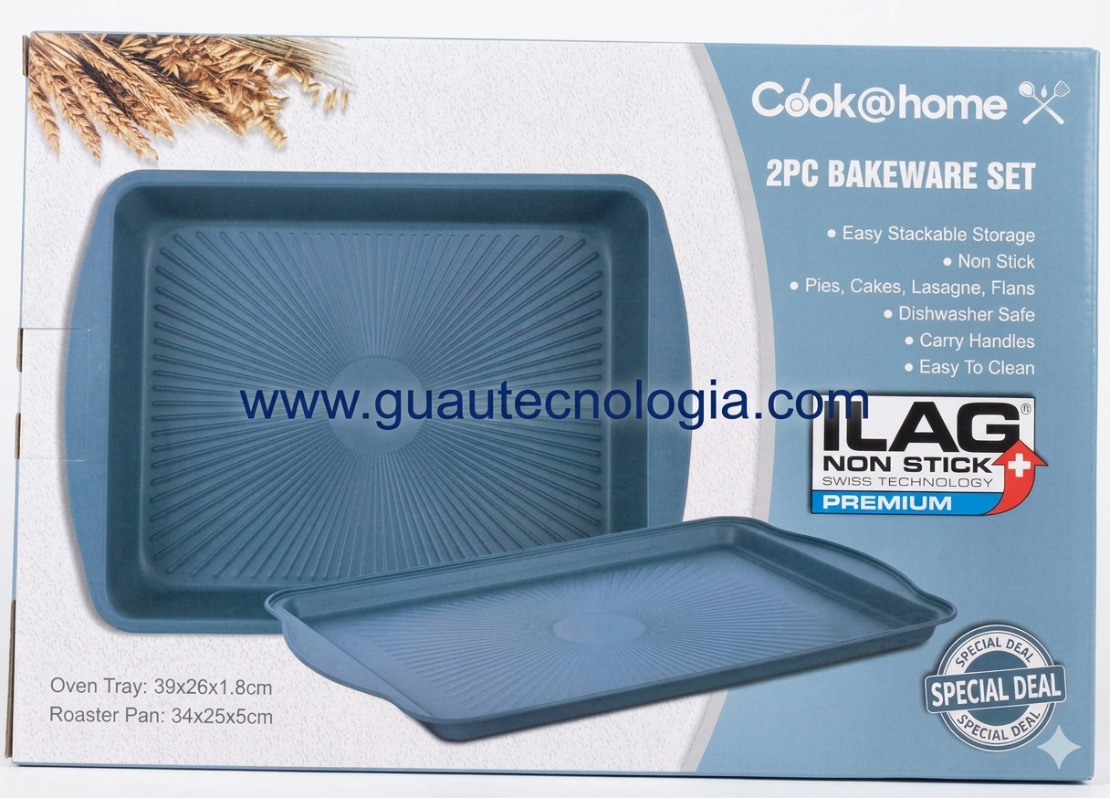 Juego de Bandejas para Hornear 2 Piezas