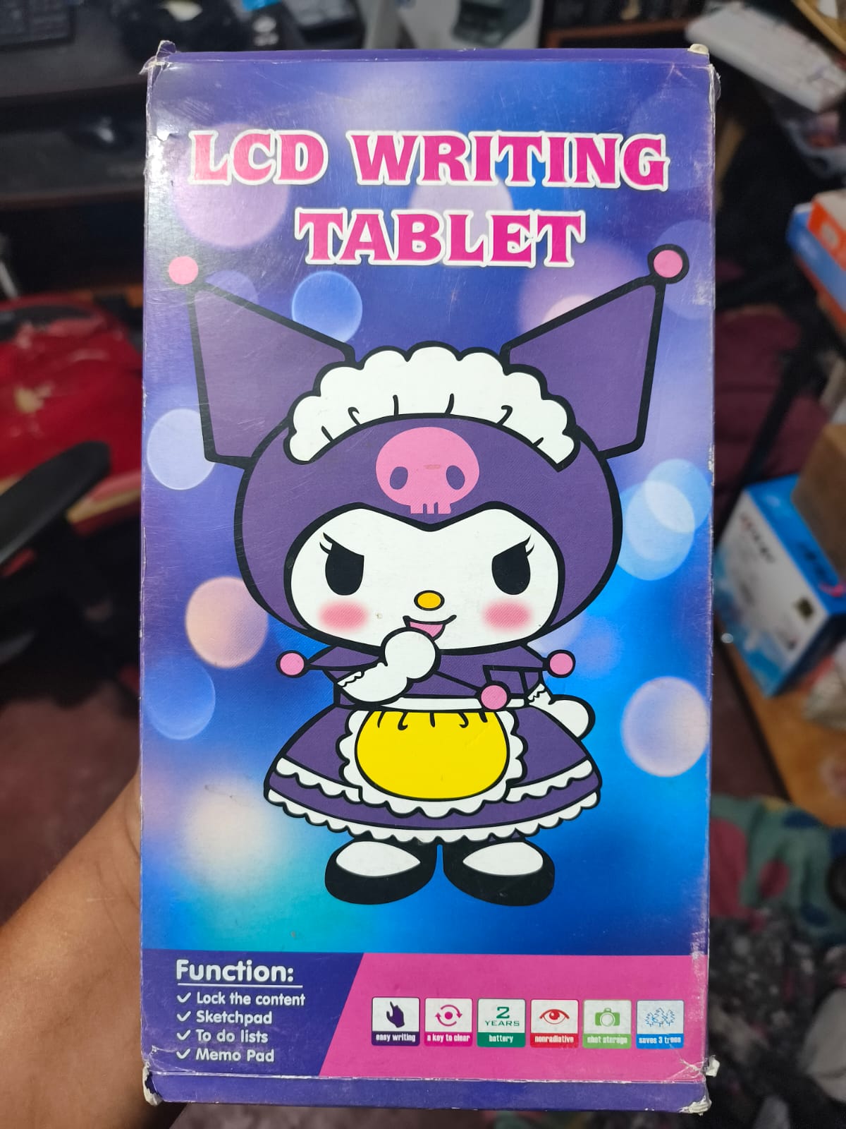 Tablet de Escritura LCD Kuromi