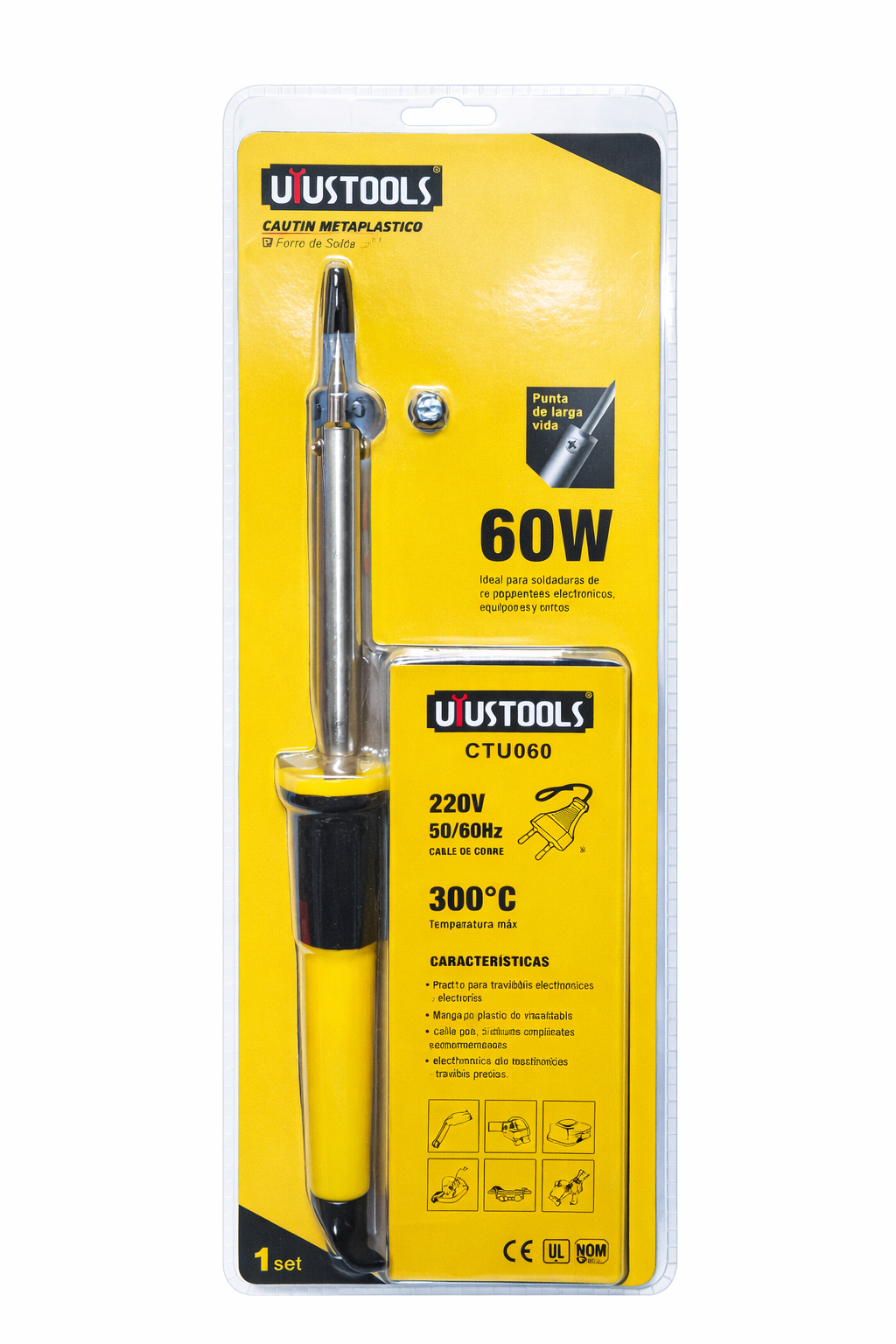 Cautín Metálico 60W