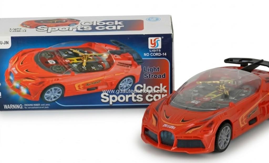 Auto Deportivo Reloj