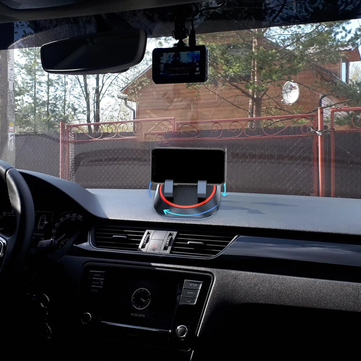 Soporte para Teléfono Móvil Rotatorio