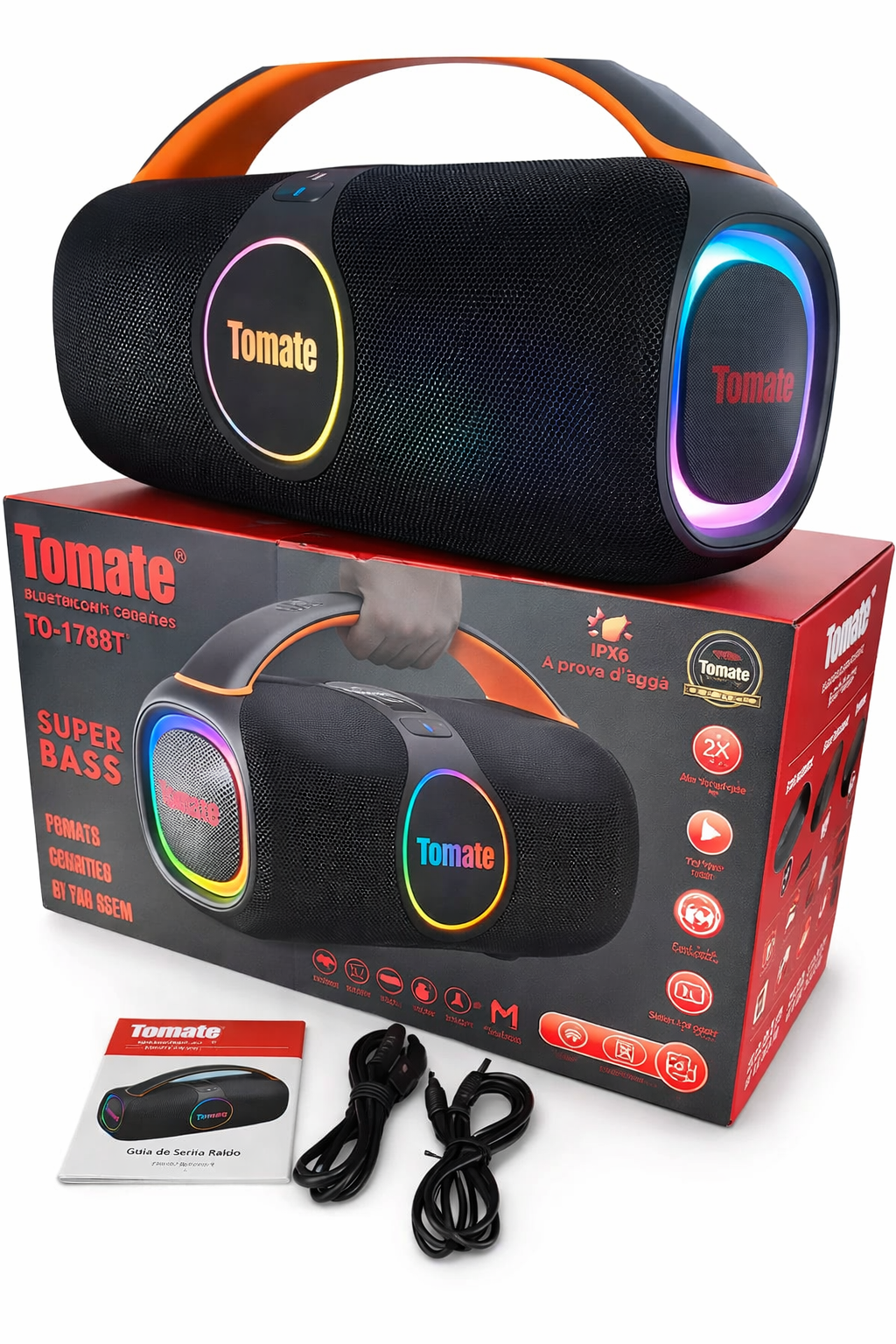 Parlante Bluetooth Tomate TO-1788T