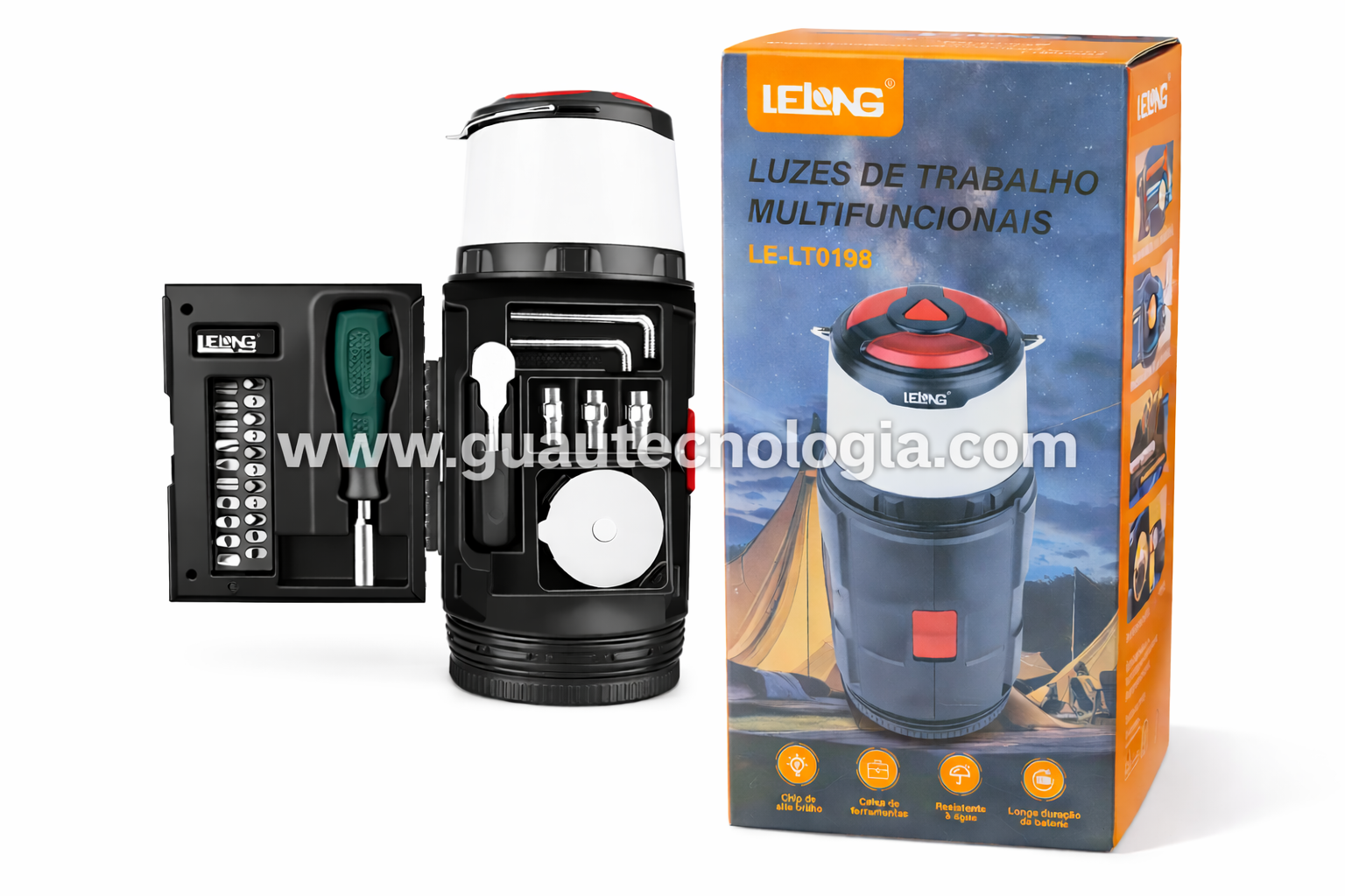 Lámpara de trabajo multifunción