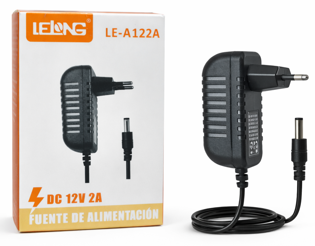 Fuente de alimentación Lelong LE-A122A 12V 2A