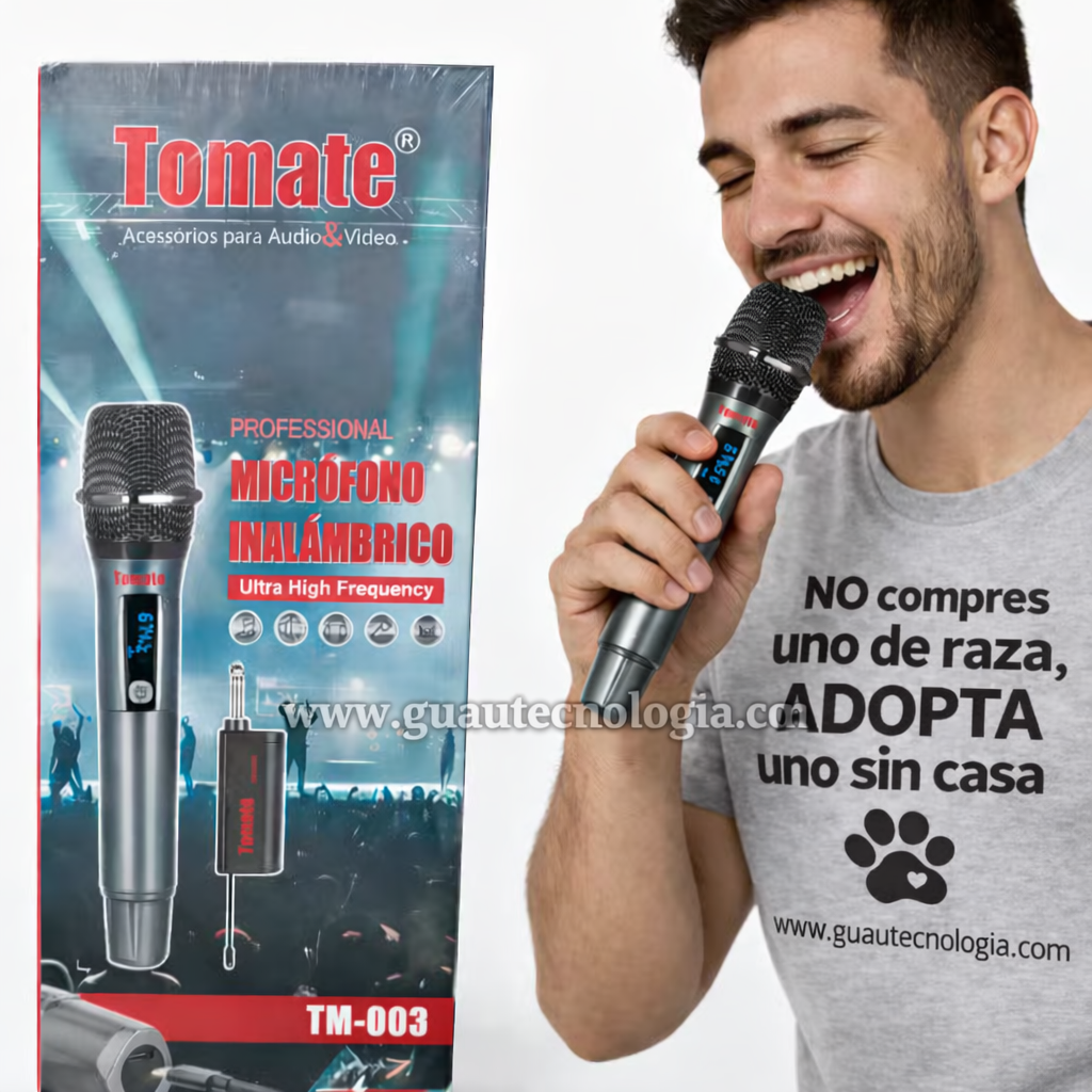 Microfono Inalámbrico Tomate