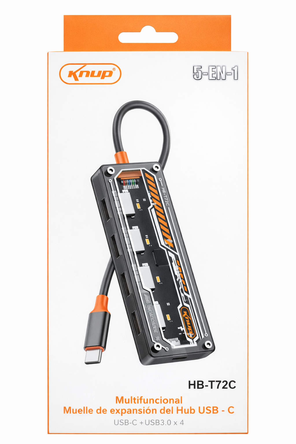 Hub USB-C 5 en 1 Knup