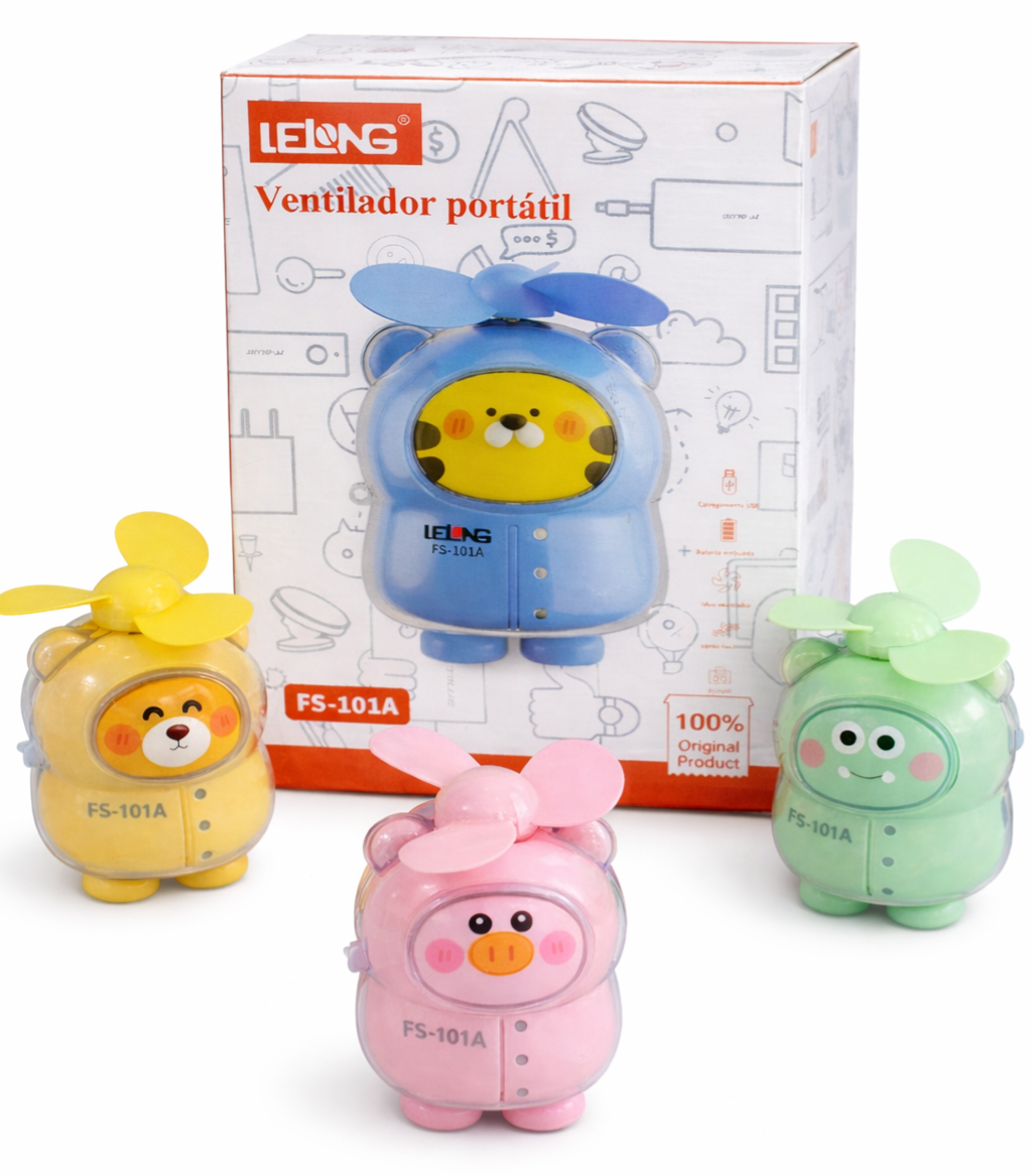 Ventilador portátil Lelong FS-101A