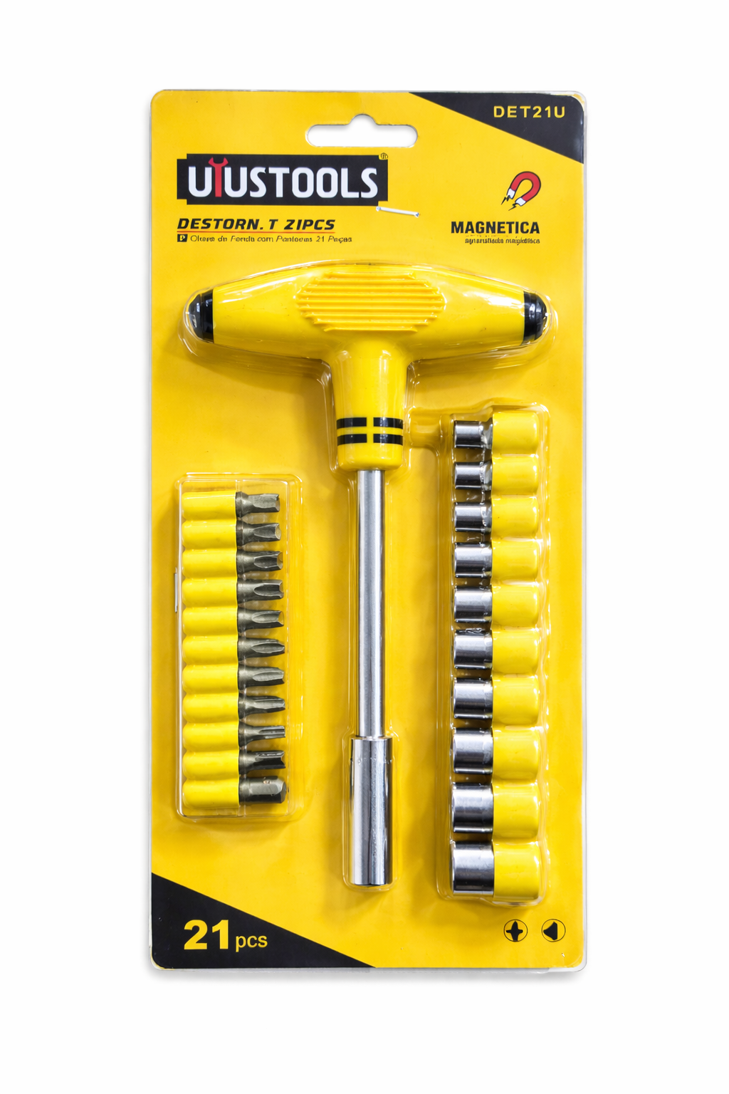 Juego de Destornillador en T 21 piezas