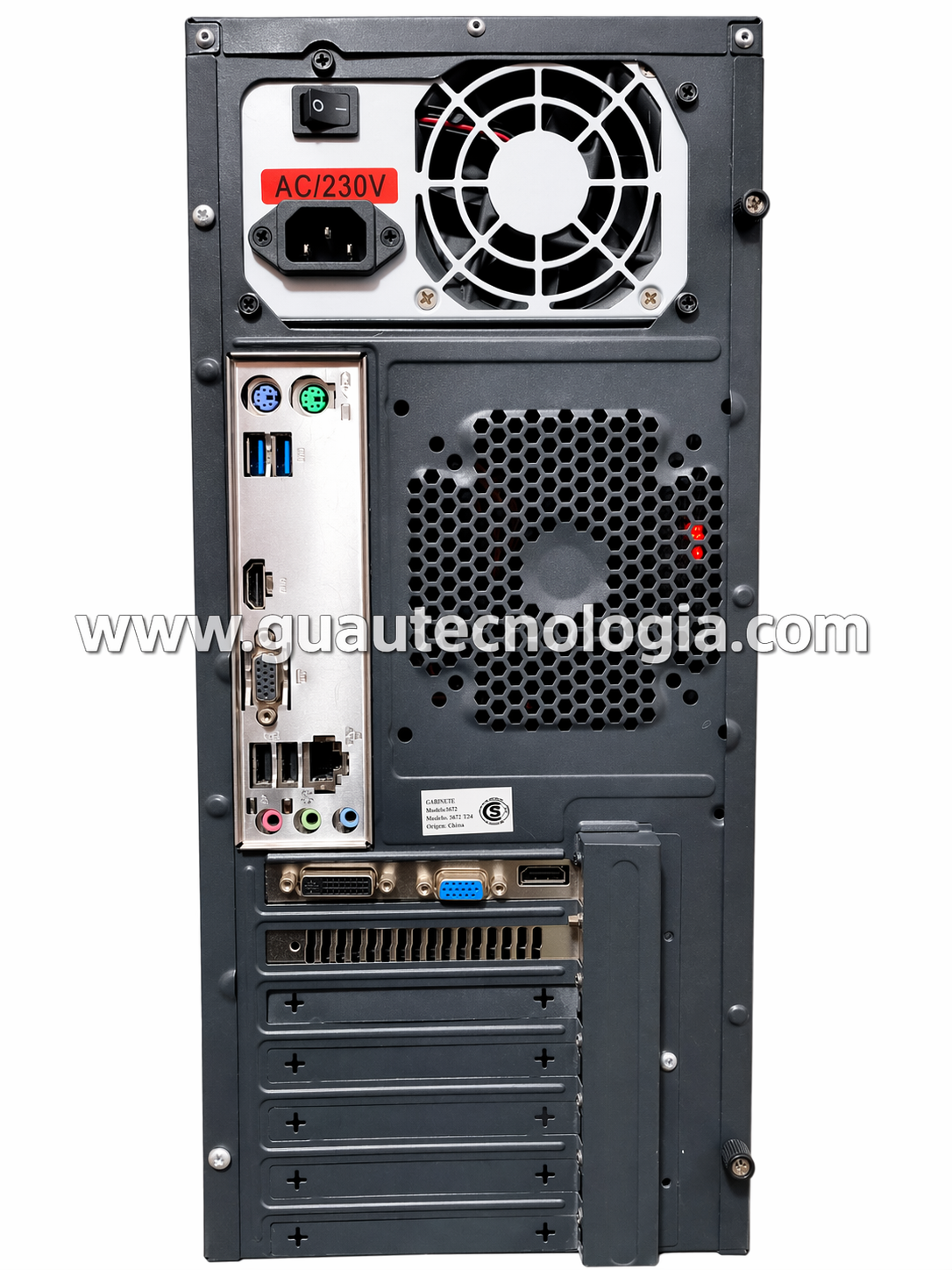 PC de Escritorio Intel Core i3 6100 + GTX 550 TI