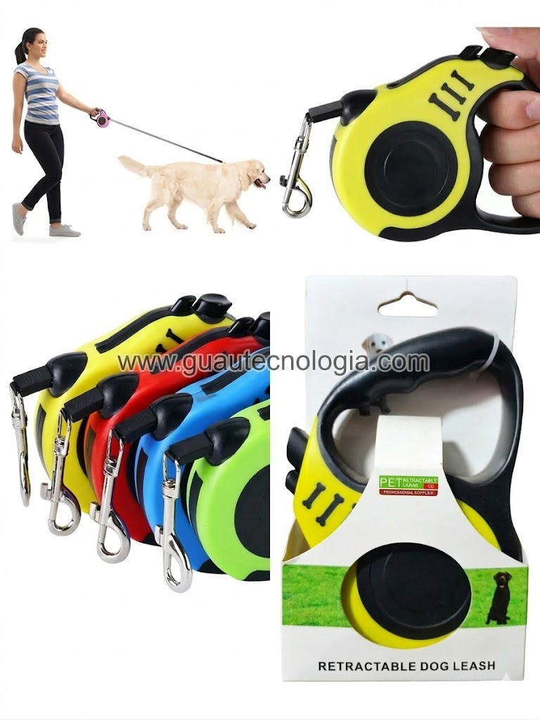 Correa Retráctil para Perros