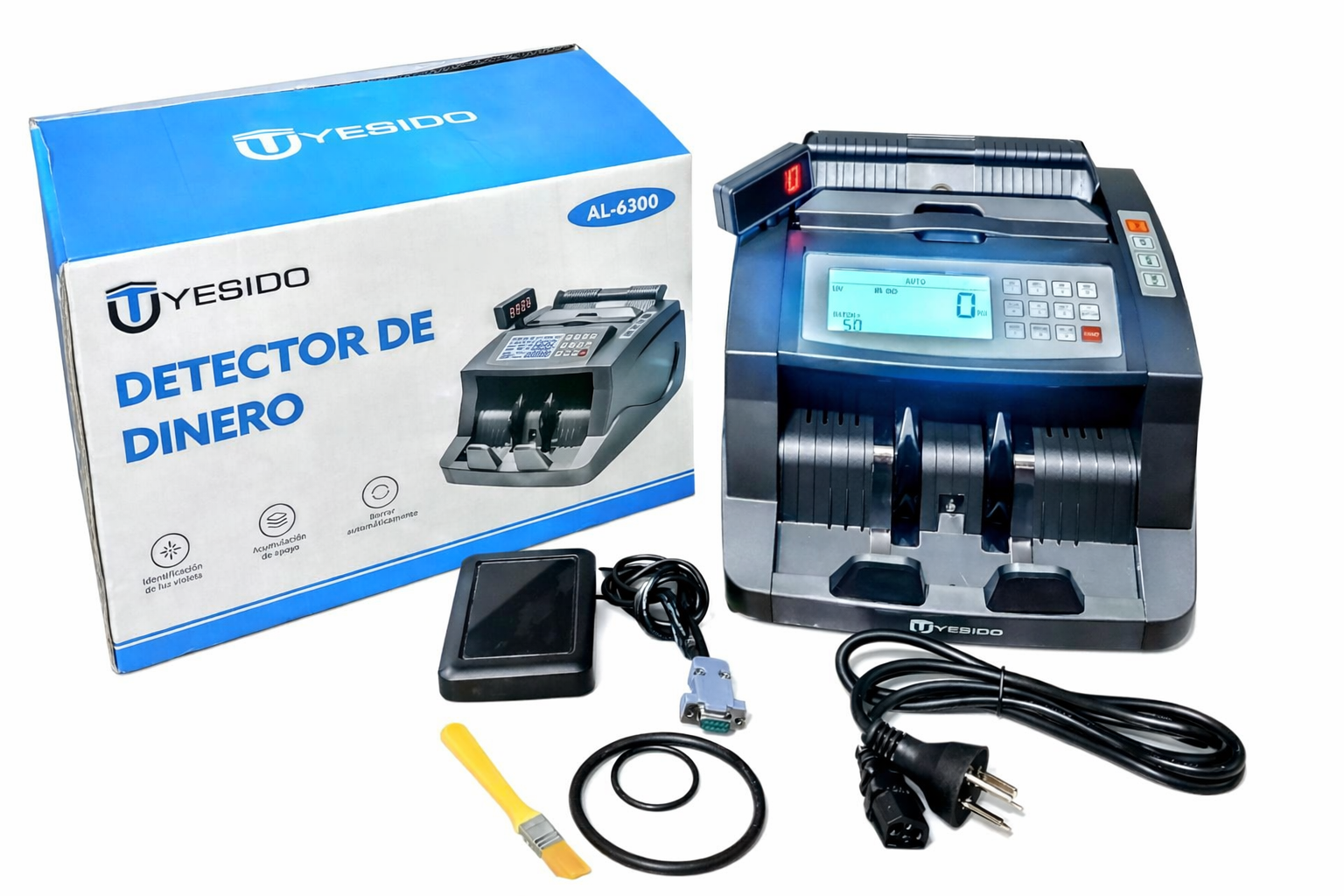 Contador y Detector de Dinero YESIDO AL-6300