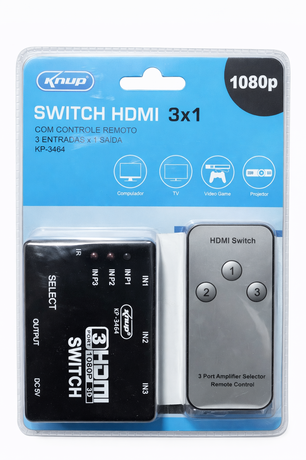 Switch HDMI 3x1