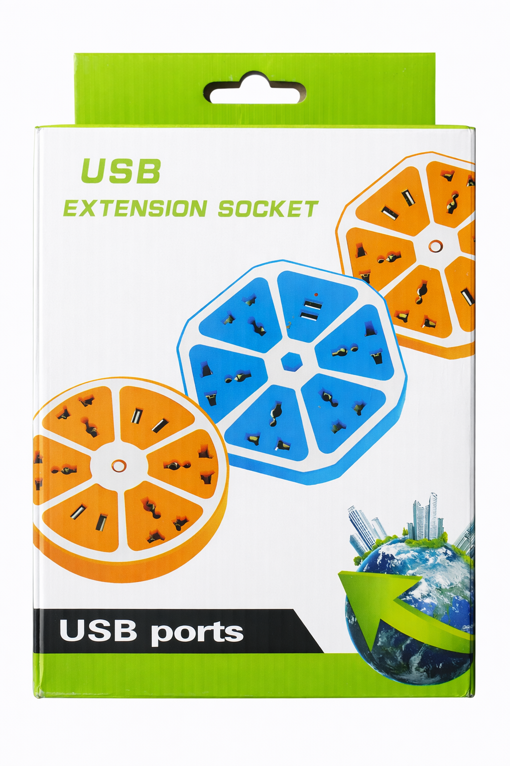 Alargador con Puertos USB