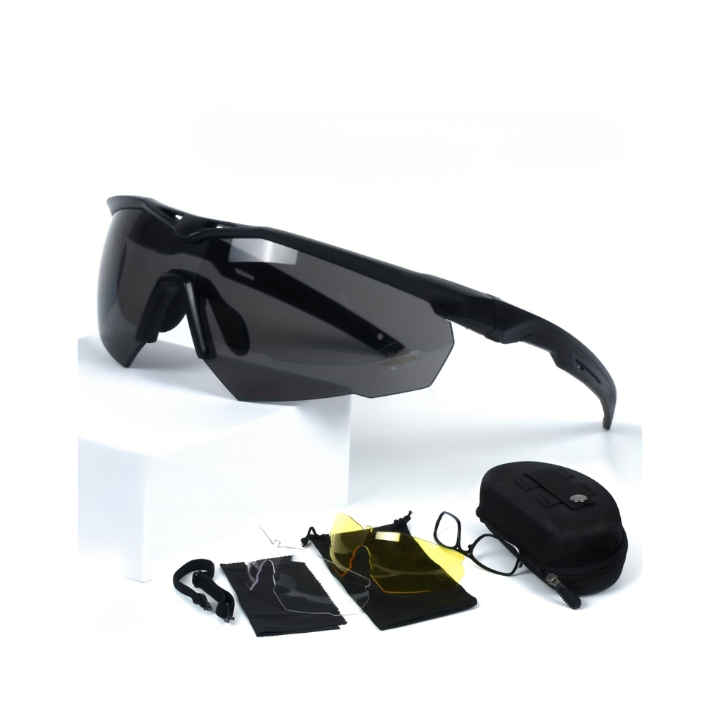 Спортски очила за сонце со 3 заменливи стакла