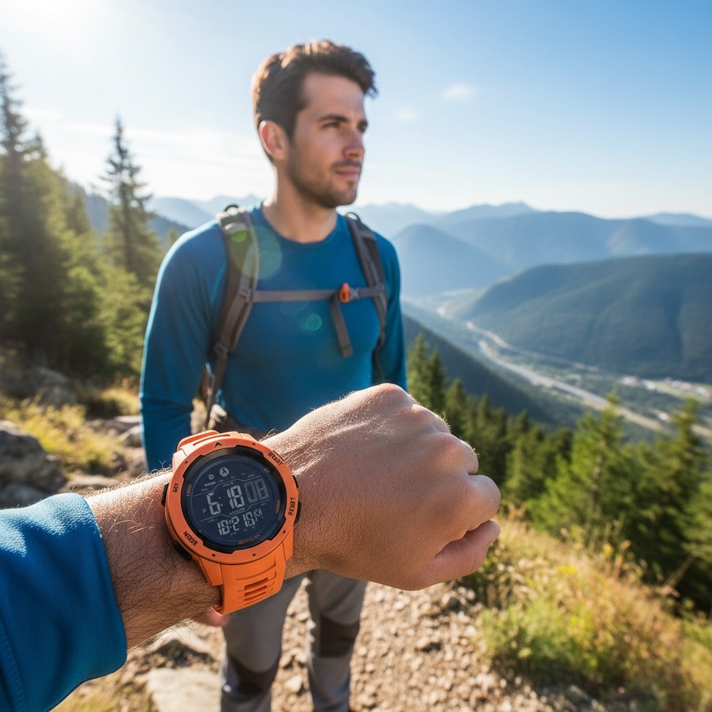 Дигитален спортски часовник