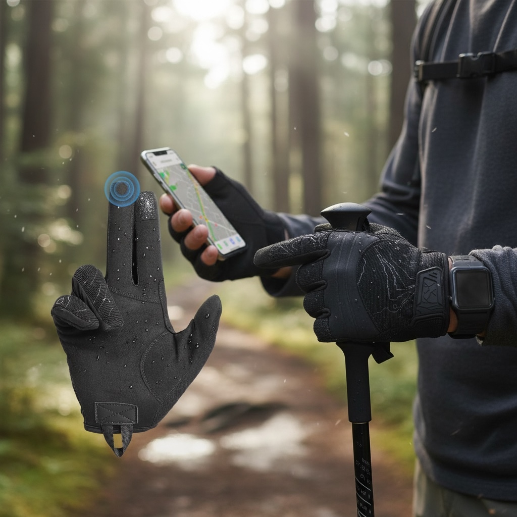 Тактички ракавици со допир за екран