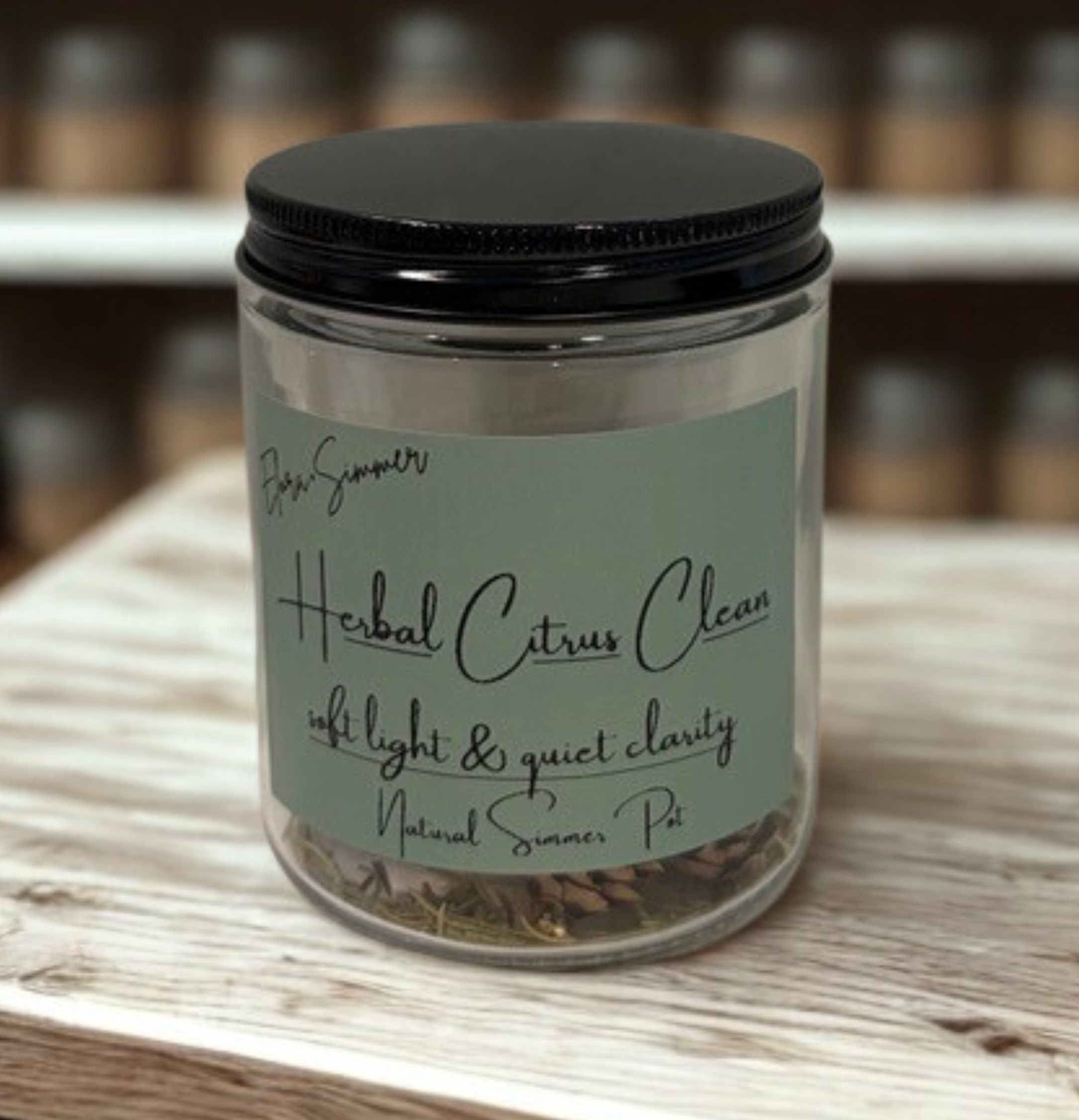 Herbal Citrus Clean Jar
